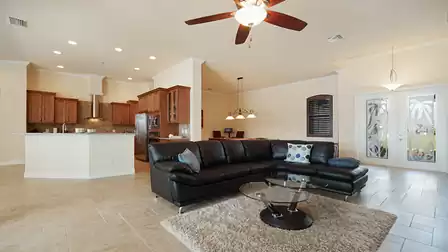 Simple elegance is the interior design theme