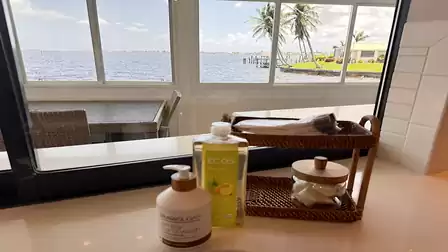 Kitchen utensils are available for the start of your vacation