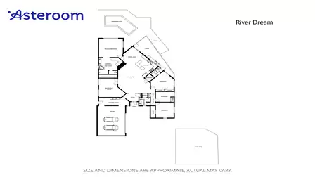 Floor Plan Villa River Dream