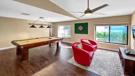 Play a game of pool or watch the latest football match