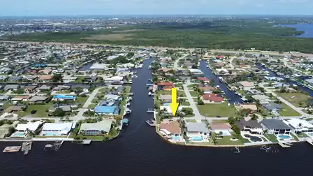 View of the surroundings of Villa River Dream from above