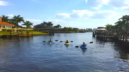 Off on the water!