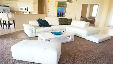 Thanks to the open design, the home seems particularly spacious