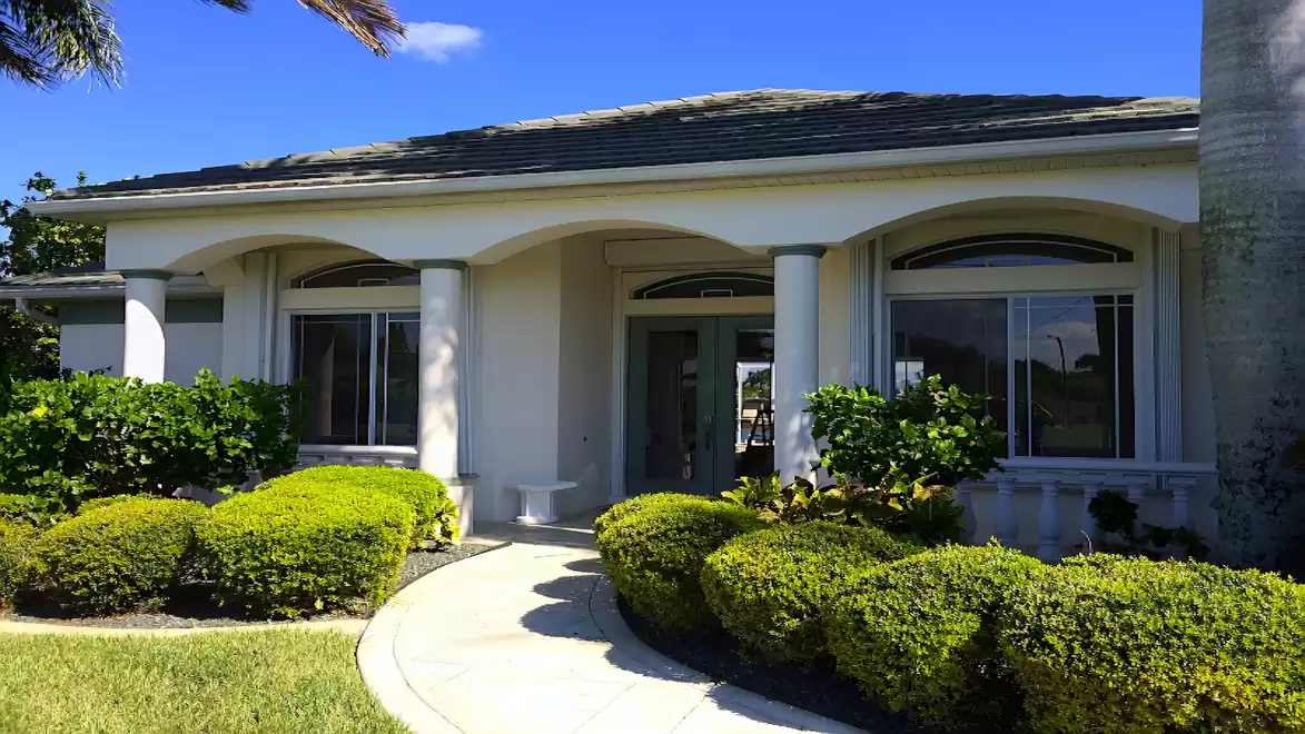 The home is well-maintained inside and out
