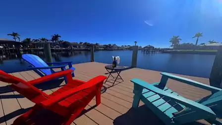 Guests are welcome to use the private boat dock