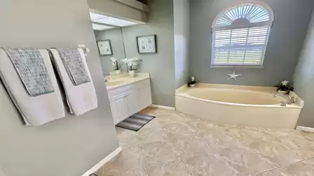 The only thing missing in this tub is you and bath foam