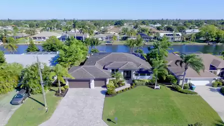 Villa Pandora is located in an established neighborhood in SE Cape Coral