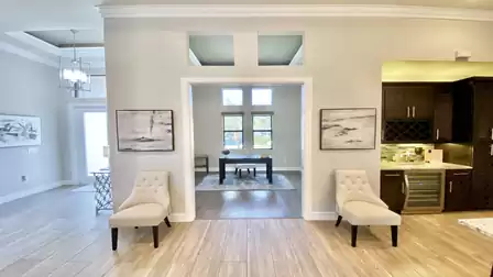 A desk is available for you if you have to work after all