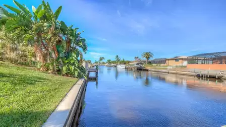 The waterway is a Gulf access canal