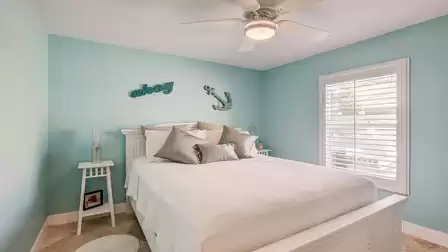 Another Queen size bed is available in the third bedroom