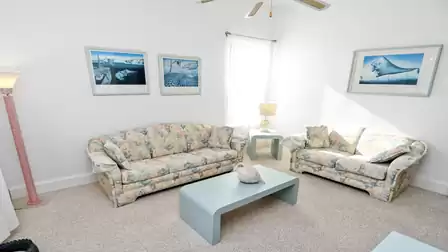 The second living area - ideal for a cozy conversation