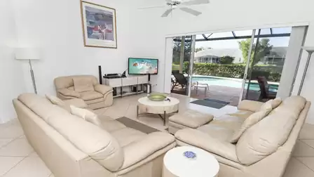 From the living room you have direct access to the terrace