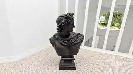 Pretty decoration on the gallery