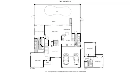 Floor Plan Villa Altaira