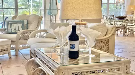 Enjoy a glass of wine