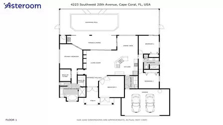 Floor Plan Villa Cassandra