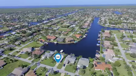 The entire area around the villa is crisscrossed with canals