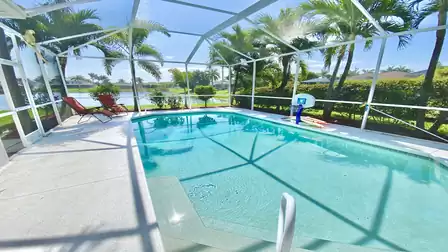The large pool - bathing fun for young and old