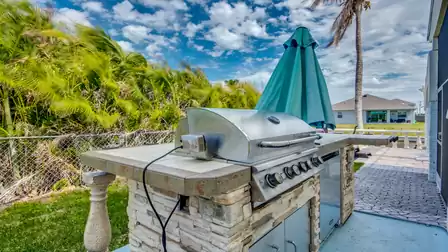 All that's missing is the steak, the hamburger and a cold beer, and then we're ready to go