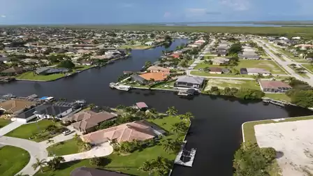 Bird's eye view of the domicile