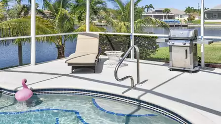 Barbecuing is simply part of a vacation in Florida