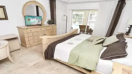You have direct access to the terrace from the master bedroom