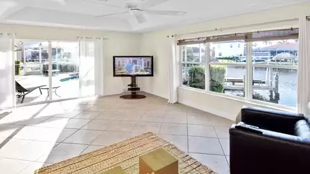 TV in the family room 