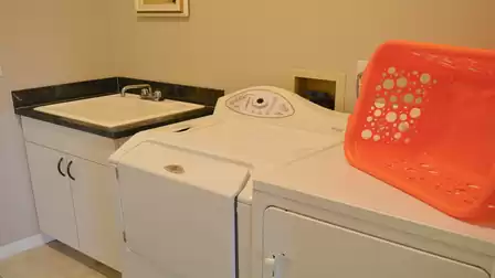Laundry with washer and dryer