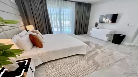 You also have access to the terrace from the master bedroom
