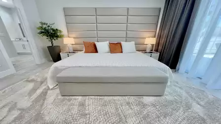 Here you can rest your tired head in the evening