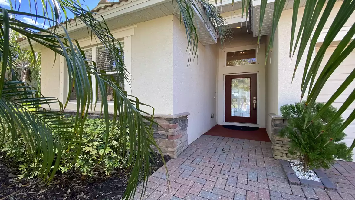 Entrance area of Villa Ventura