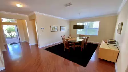 This dining area will probably not be used that often