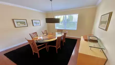 This dining area will probably not be used that often