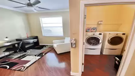 Washer and dryer are ready for you
