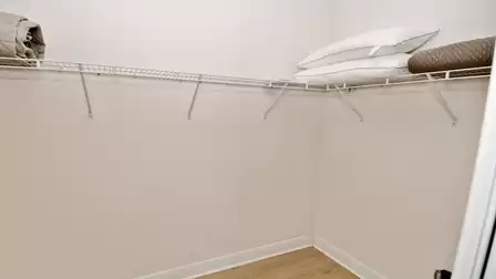 Large walk-in closet