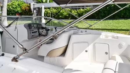 It also has plenty of storage space in the compartments or under the seats