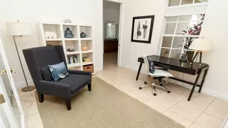 If you need to work during your stay, the separate den offers a quiet area to do so
