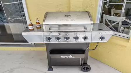 There is also a barbecue at Villa Seasape