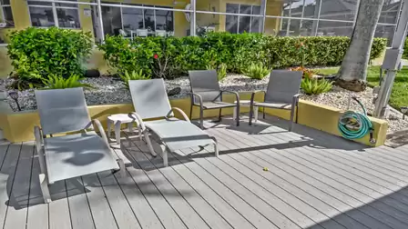 You can also relax on the boat dock