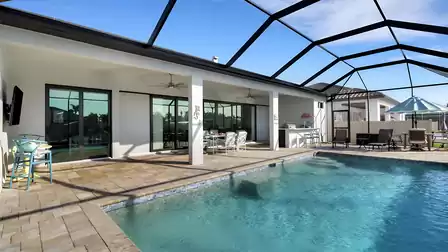 The west-facing terrace promises long hours of sunshine in the evening