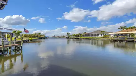 Navigate the canal to the Gulf of America / Gulf of Mexico