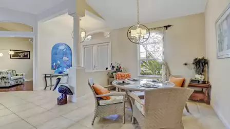 Entrance area of Villa Colorful Season with comfortable seating area