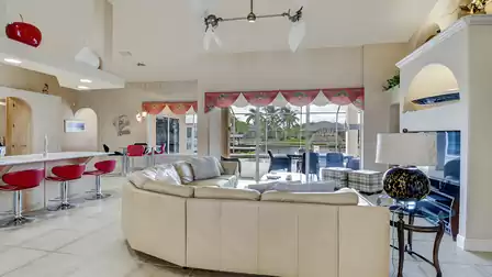 An impressively illuminated room with natural light