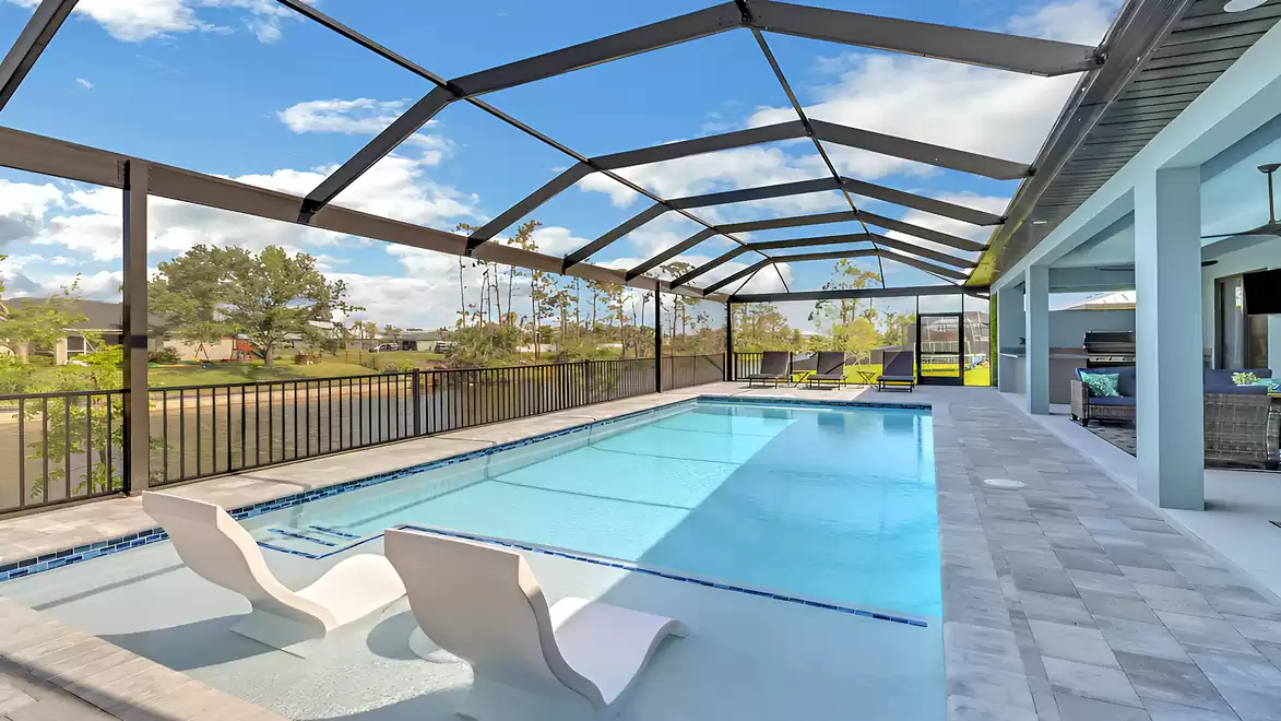 Electrically heated feel-good pool for guaranteed swimming fun