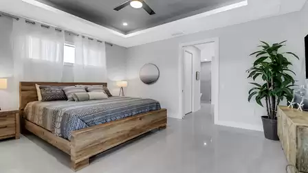 The King-Size bed ensures restful nights
