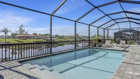 While you swim in the water, you can let your gaze wander over the canal
