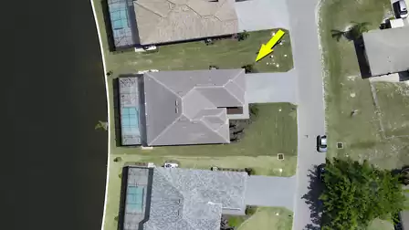 The bird's eye view offers a fascinating overview of the entire area