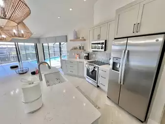 Indulge yourself in a bright kitchen with state-of-the-art appliances