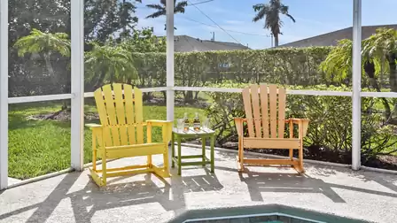 Comfortable seating for relaxing or reading