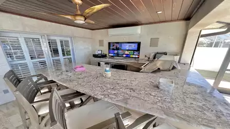 The summer kitchen is a real highlight and transforms every meal into a special experience